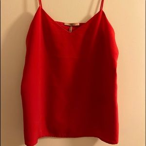 Scotch & Soda Red Tank top V-neck Small